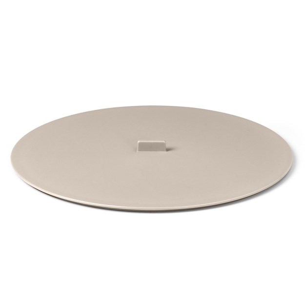 Lid 25 cm, mocha, Paestum Collection