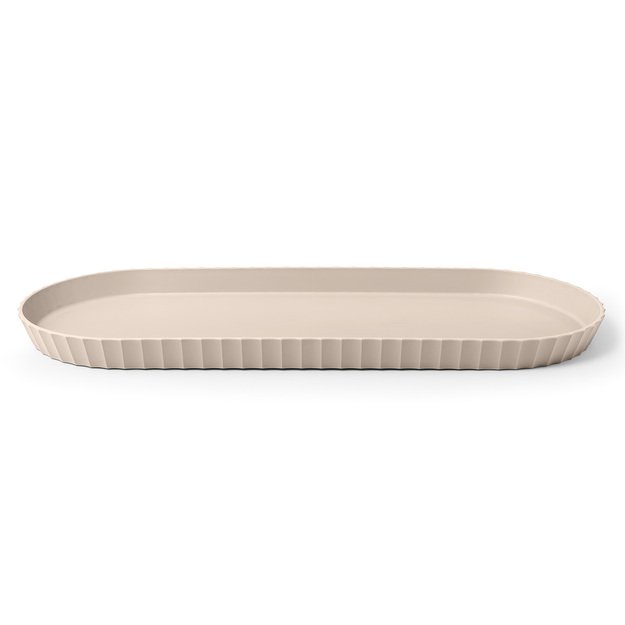 Platter, 51x20.5 cm, mocha, Paestum Collection