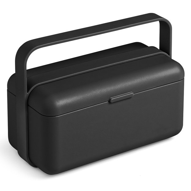 Lunchbox Bauletto, S, black, Create Collection