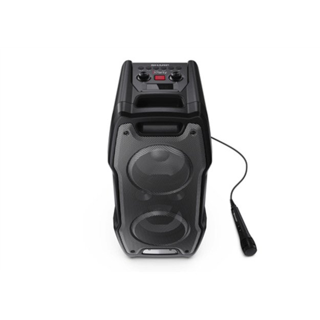 Sharp Party Speaker System with Built-in Battery | PS-931 | 180 W | Waterproof | Bluetooth | Black | Portable | Wireless connect 5