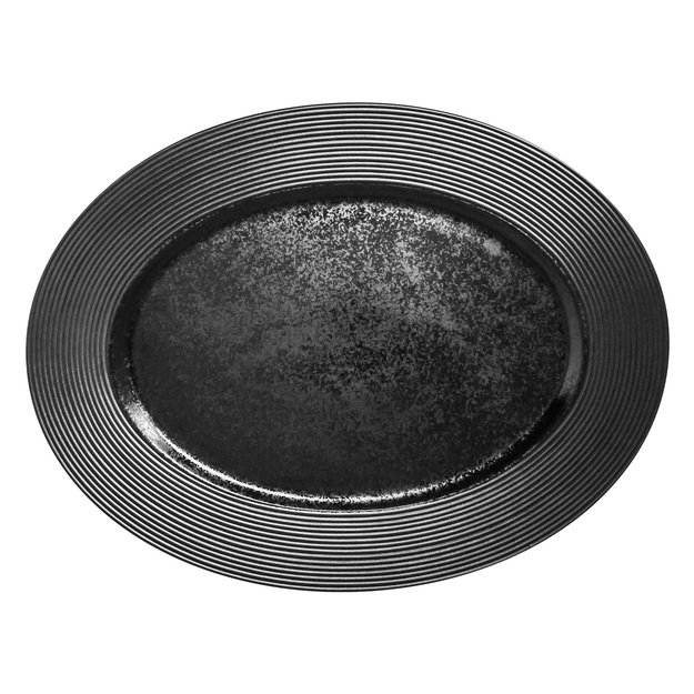 Oval platter, length 36 cm, Edge