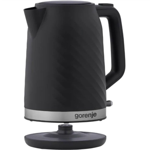 Gorenje | Kettle | K17SPB | Electric | 2200 W | 1.7 L | 360&deg; rotational base | Plastic | Black