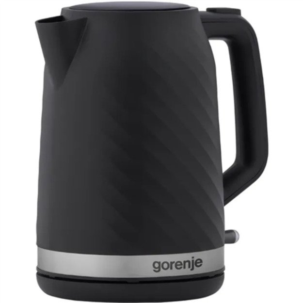 Gorenje | Kettle | K17SPB | Electric | 2200 W | 1.7 L | 360&deg; rotational base | Plastic | Black