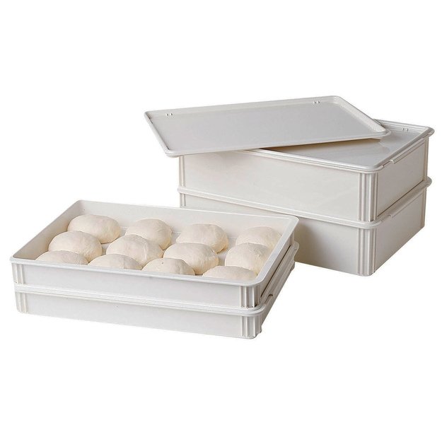 Pizza dough container lid