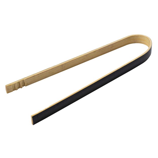 Bamboo tongs, 12 cm, 12 pcs