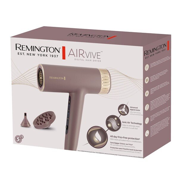 Remington Airvive Digital Air Dryer Mauve