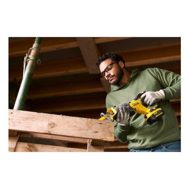 Stanley SFMCS310B-XJ reciprocating saw 3200 spm Black, Yellow