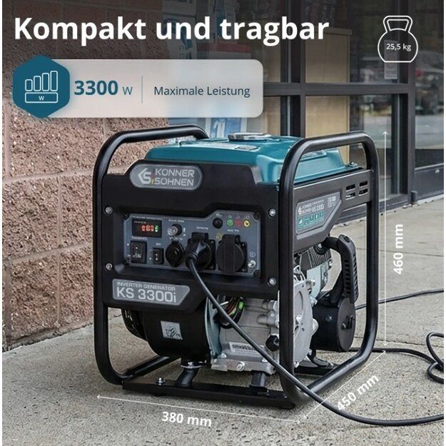 KONNER amp SOHNEN KS 3300i, 3kW 230V