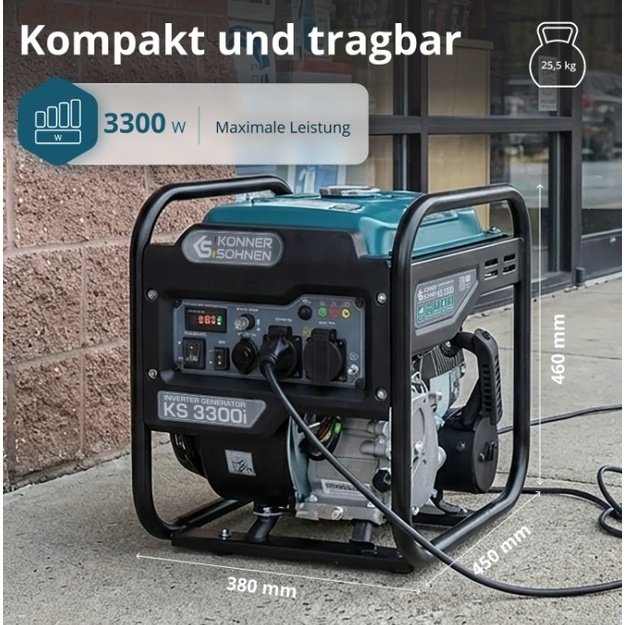 KONNER amp SOHNEN KS 3300i, 3kW 230V