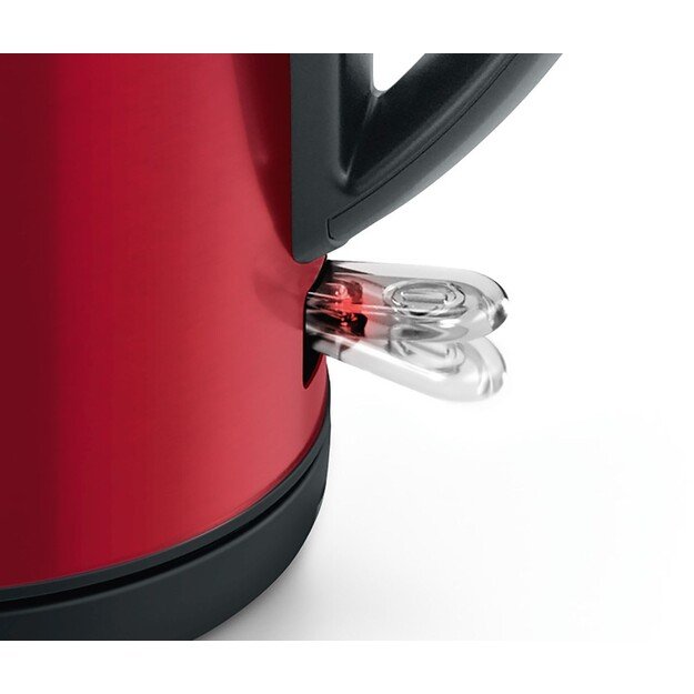Bosch | Kettle | DesignLine TWK3P424 | Electric | 2400 W | 1.7 L | Stainless steel | 360&deg; rotational base | Red