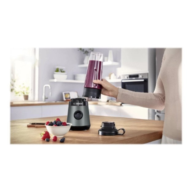 Bosch | VitaPower ToGo Smoothie Maker | MMB2111S | Tabletop | 450 W | Jar material Tritan | Jar capacity 0.6 L | Ice crushing |