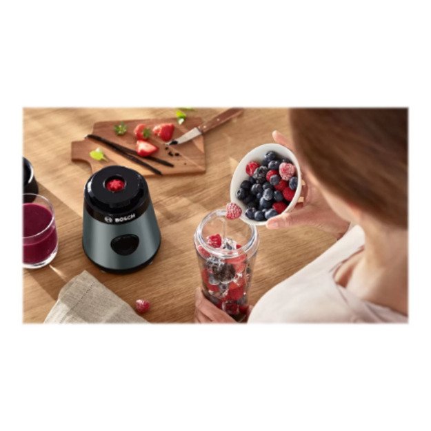 Bosch | VitaPower ToGo Smoothie Maker | MMB2111S | Tabletop | 450 W | Jar material Tritan | Jar capacity 0.6 L | Ice crushing |
