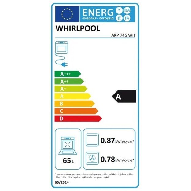 WHIRLPOOL AKP 745 WH 1