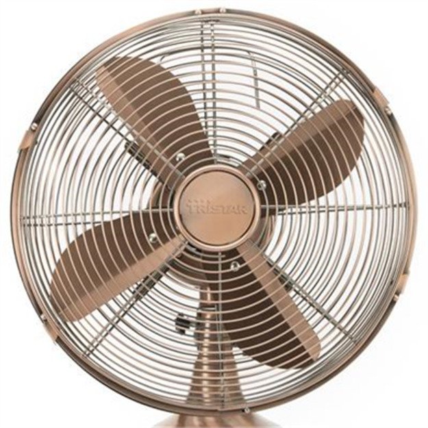 Tristar | Retro Table Fan | VE-5970 | Table fan | Copper | Diameter 30 cm | Number of speeds 3 | Oscillation | 35 W