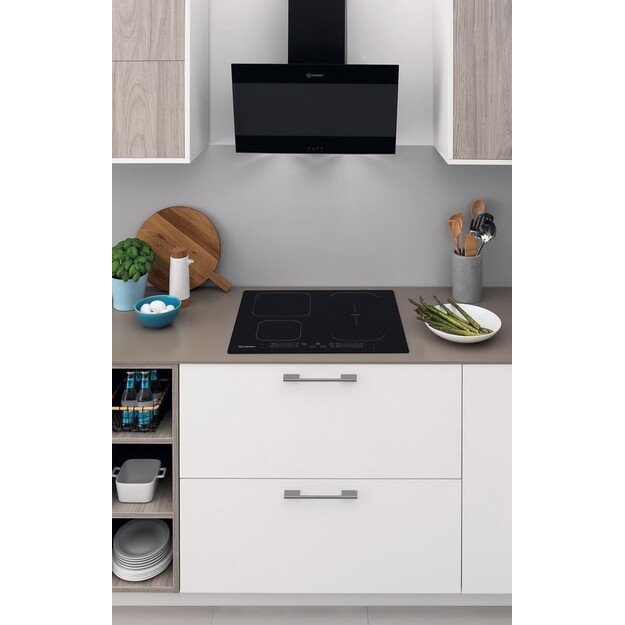 INDESIT | Hob | IB 65B60 NE | Induction | Number of burners/cooking zones 4 | Touch | Timer | Black 28