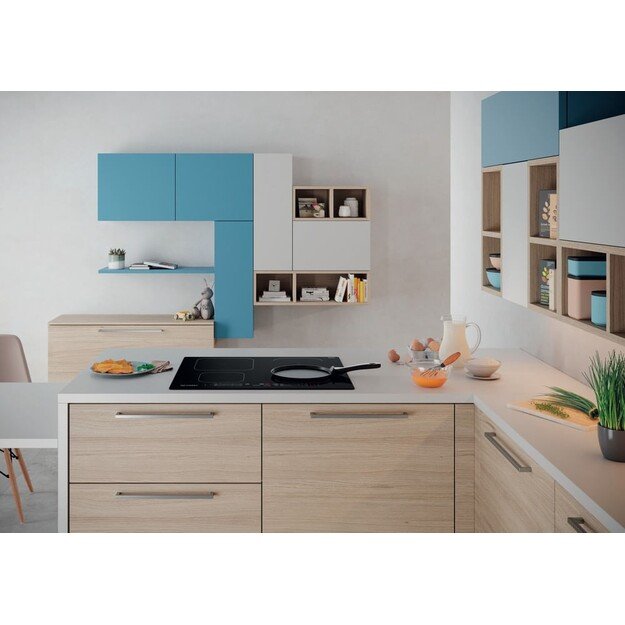 INDESIT | Hob | IB 65B60 NE | Induction | Number of burners/cooking zones 4 | Touch | Timer | Black 27