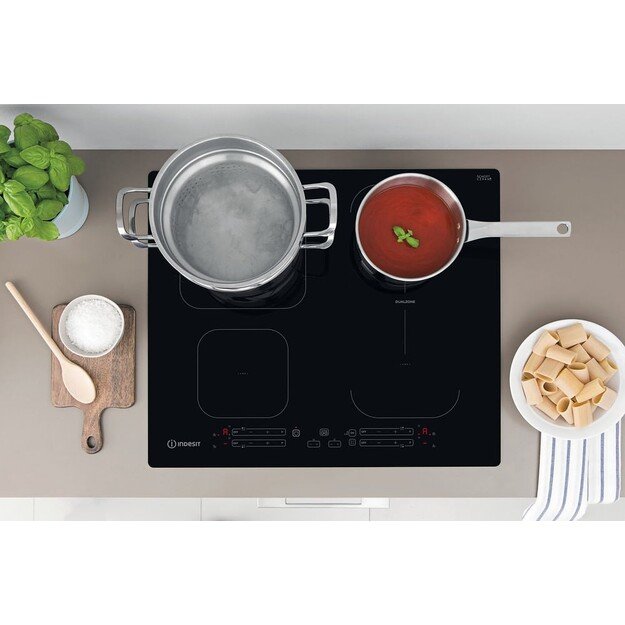 INDESIT | Hob | IB 65B60 NE | Induction | Number of burners/cooking zones 4 | Touch | Timer | Black 29
