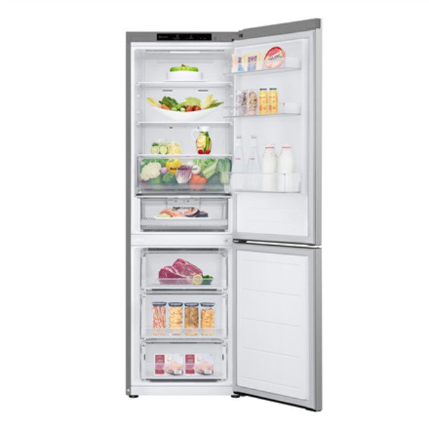 LG Refrigerator | GBV3100EPY | Energy efficiency class E | Free standing | Combi | Height 186 cm | No Frost system | Fridge net 2