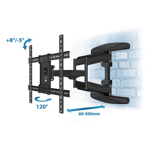 Esperanza ERW021 CRONOS 2.16 m (85 ) TV mount Black