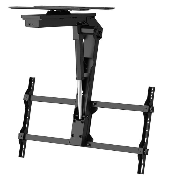 Maclean electric TV mount, ceiling mount, Tuya support, max. VESA 800x400, reg. in pos. +90&deg;~-90&deg;, for TV 43-86 , max. 45kg,