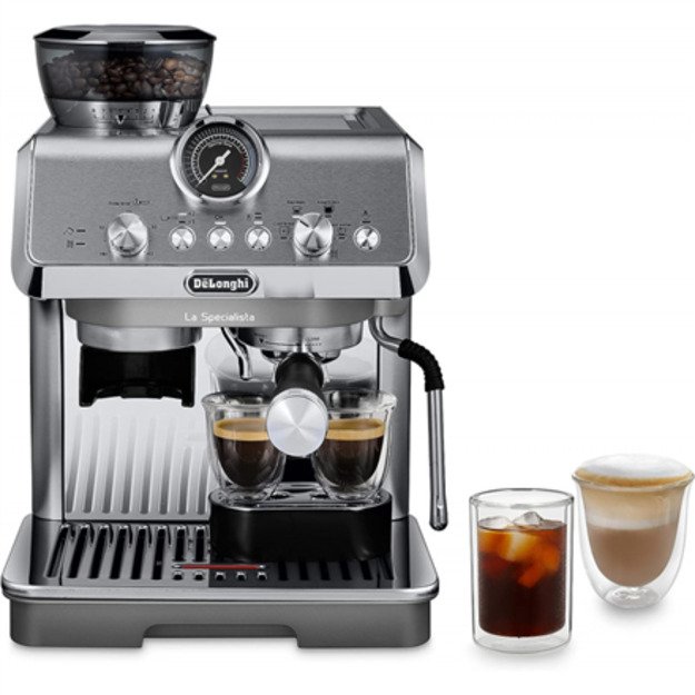 De&rsquo;Longhi La Specialist Arte Compact Manual Bean to Cup coffee machine with Cold Brew