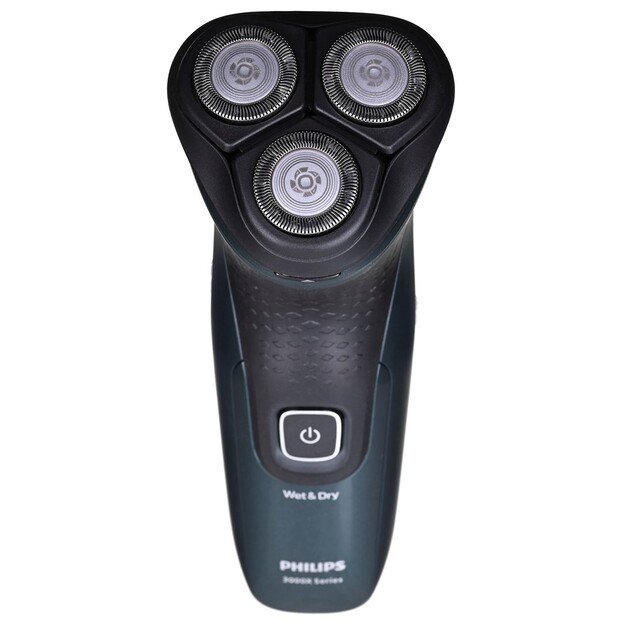 Philips X3052/00 men s shaver Rotation shaver Trimmer Black, Green 2