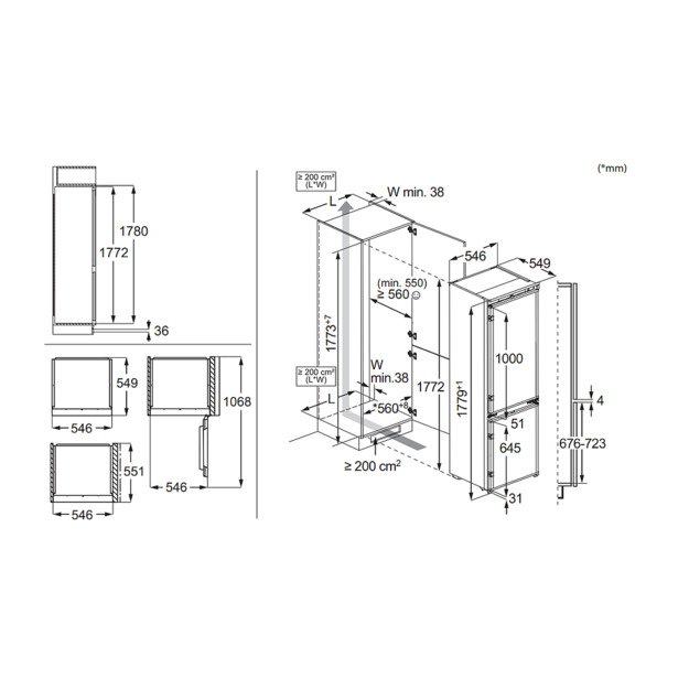 &Scaron;aldytuvas ELECTROLUX ENG8MC18S