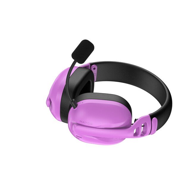 HATOR Hyperpunk 3 Wireless Headset Wired & Wireless Head-band Gaming USB Type-C / USB Type-A Bluetooth Violet