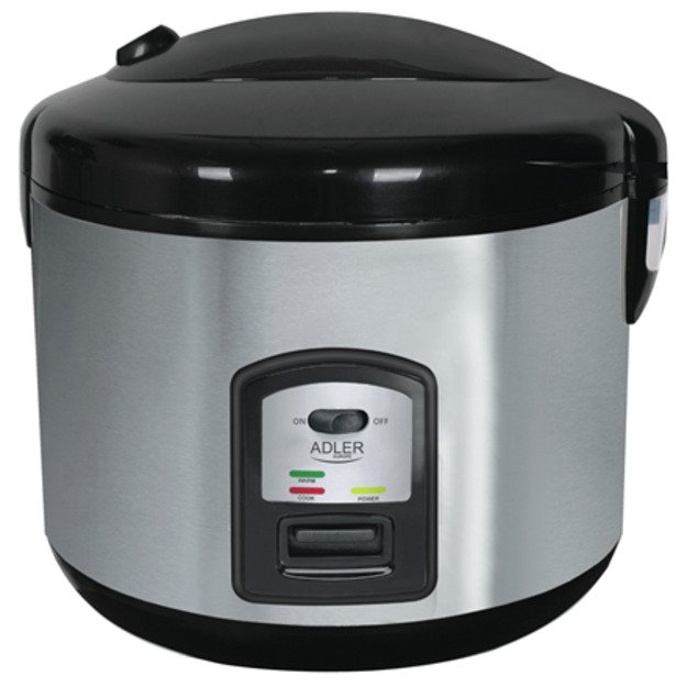 Adler | AD 6406 | 1000 W | Stainless steel/Black