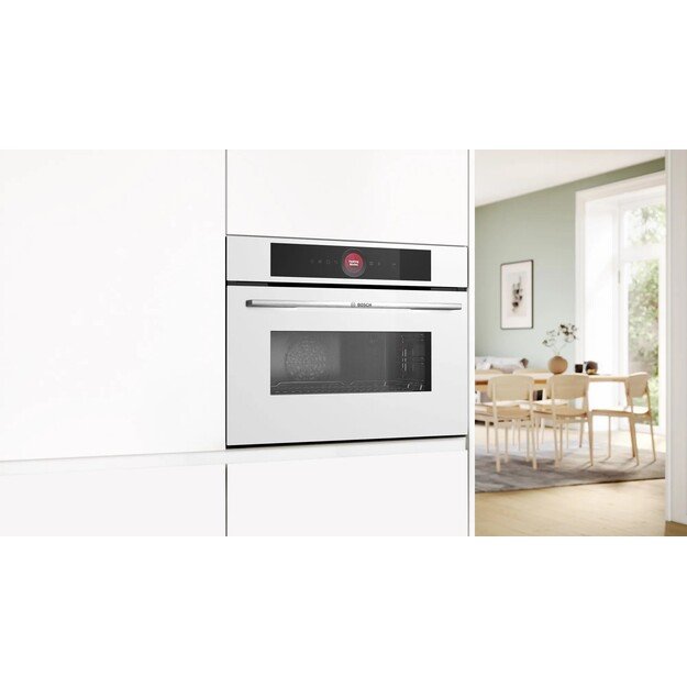Bosch Serie 8 CMG7241W1 oven 45 L 900 W White