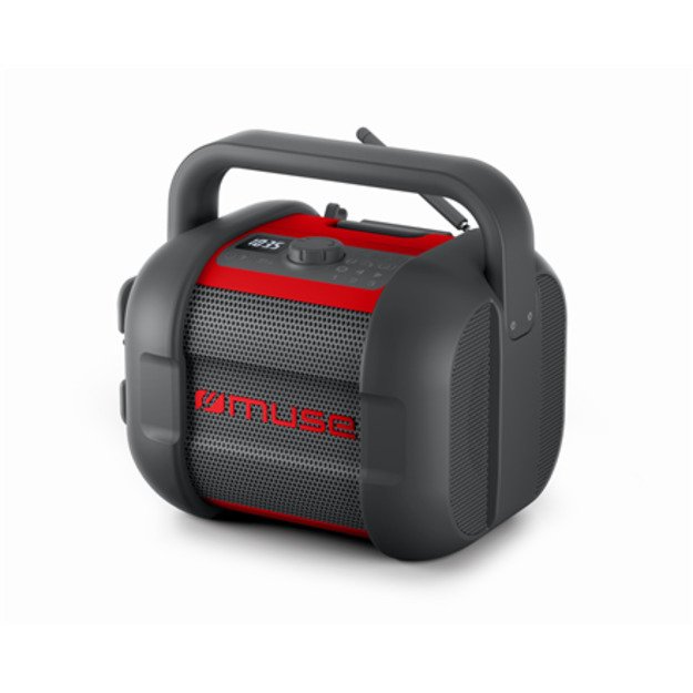 Muse | Jobsite Radio | M-968 BTR | 40 W | Waterproof | Bluetooth | Wireless connection | Portable | NFC features | Black
