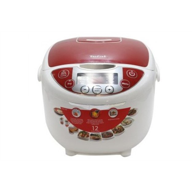 TEFAL | RK705138 Multicooker| 600 W | 5 L | Red, White | TEFAL | RK705138 | 600 W | 5 L | White/Red