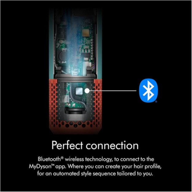 Dyson Curly+Coily Hair Multi-Styler | HS08 Airwrap I.D. | Ion conditioning | Temperature (max) 3 &deg;C | 1300 W | Ceramic Patina 1