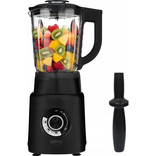 Camry | Blender | CR 4089 | Tabletop | 2000 W | Jar material Glass | Jar capacity 1.7 L | Ice crushing | Black 3