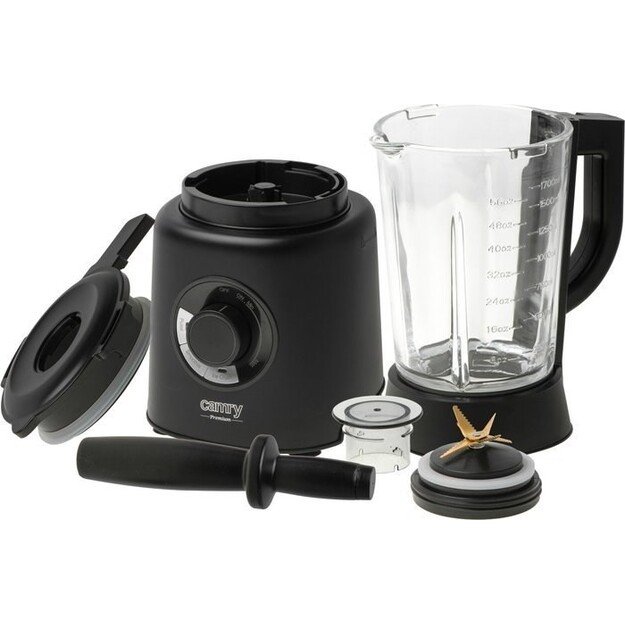 Camry | Blender | CR 4089 | Tabletop | 2000 W | Jar material Glass | Jar capacity 1.7 L | Ice crushing | Black 8