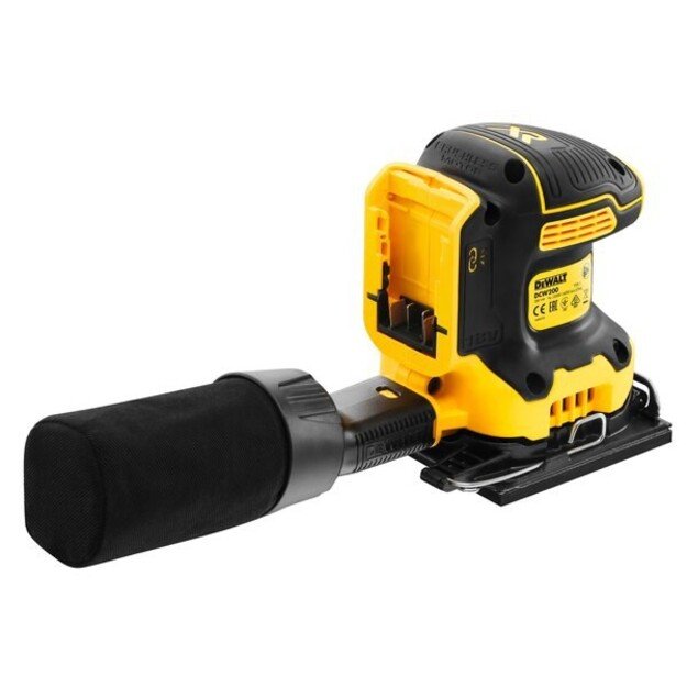 DeWALT DCW200NT-XJ portable sander Sheet sander 13500 OPM Black, Yellow 5