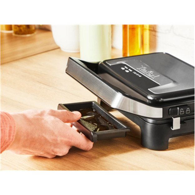 TEFAL Compact Grill | GC270D10 Inicio | Grill | 1000 W | Silver