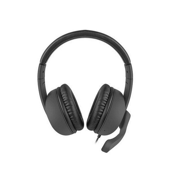 Headphones with microphone NATEC Rhea NSL-1452 (black color 6