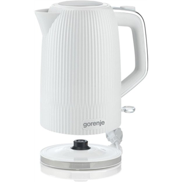 Gorenje Kettle | K17DPW | Electric | 2200 W | 1.7 L | Stainless steel | 360&deg; rotational base | White