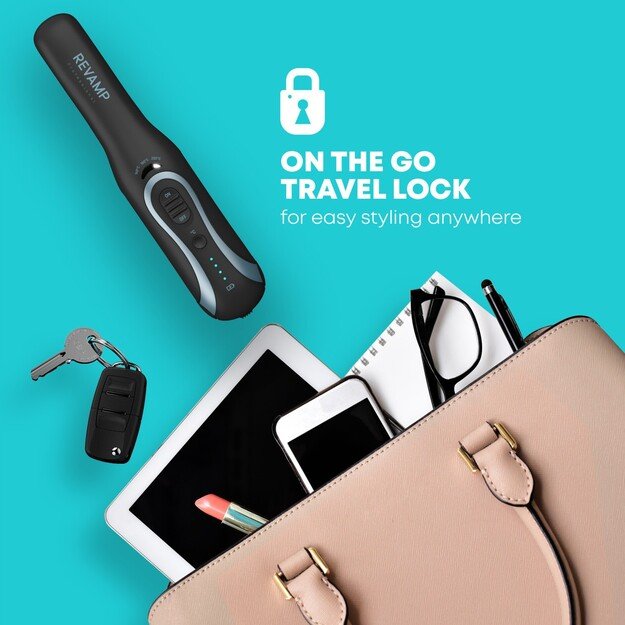 Revamp ST-1750-EU2 Liberate Shine Cordless Compact Ceramic Hair Straightener 6