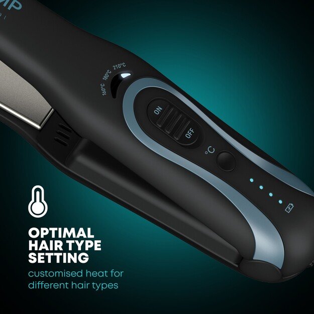 Revamp ST-1750-EU2 Liberate Shine Cordless Compact Ceramic Hair Straightener 5