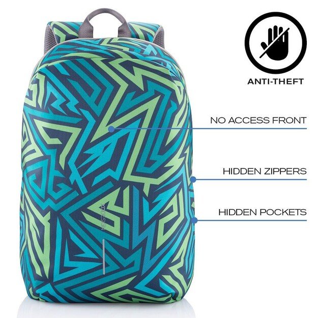 XD DESIGN ANTI-THEFT BACKPACK BOBBY SOFT ABSTRACT P/N: P705.865 2