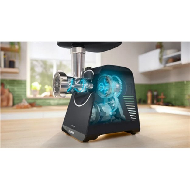 Bosch Food Mincer | MFWS430B | Black | Number of speeds 2 | Throughput (kg/min) 2.5 1