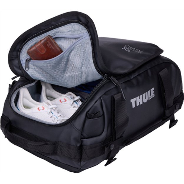 Thule Chasm | Duffel Bag, 30L | Black | Waterproof 3