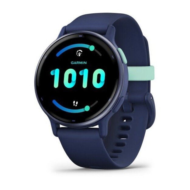 Garmin Vivoactive 5 3.05 cm (1.2 ) AMOLED Digital 390 x 390 pixels Touchscreen Blue Wi-Fi GPS (satellite)
