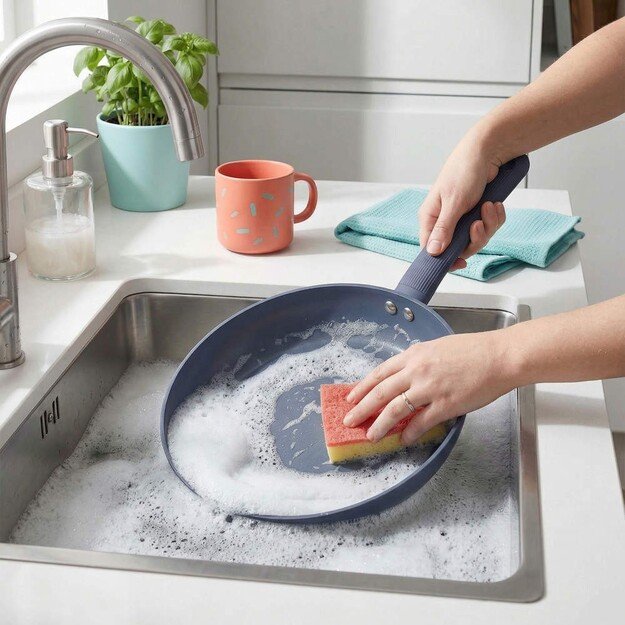 Progress BW14504B Mellow 20cm Fry Pan, Blue