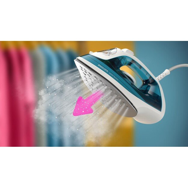 Philips 2000 series DST2010/90 iron Steam iron Non-stick soleplate 2000 W 1