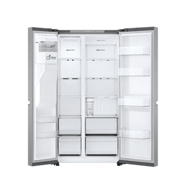 LG Refrigerator | GSLC41PYPE | Energy efficiency class E | Free standing | Side by side | Height 179 cm | Fridge net capacity 42