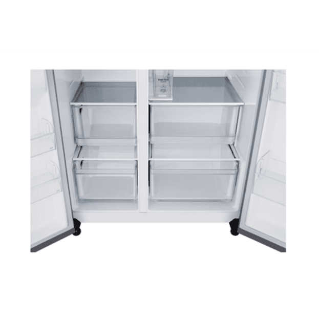 LG Refrigerator | GSLC41PYPE | Energy efficiency class E | Free standing | Side by side | Height 179 cm | Fridge net capacity 42