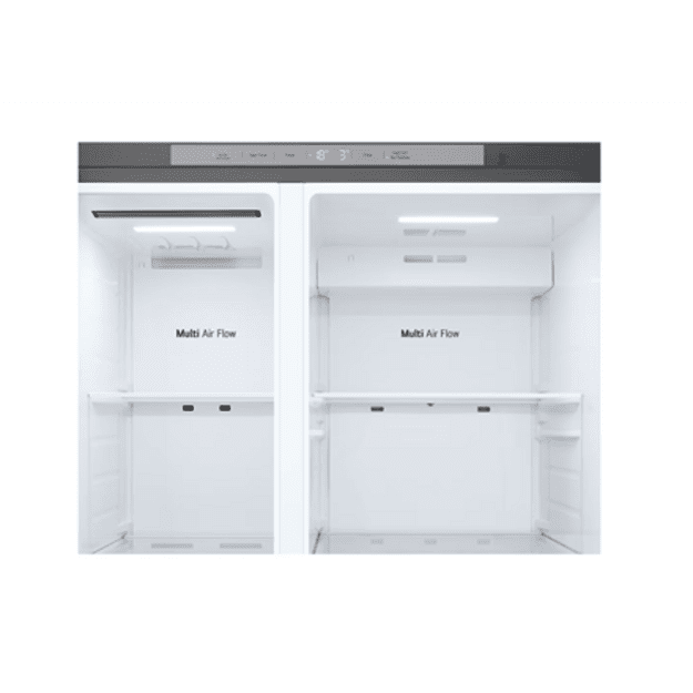 LG Refrigerator | GSLC41PYPE | Energy efficiency class E | Free standing | Side by side | Height 179 cm | Fridge net capacity 42